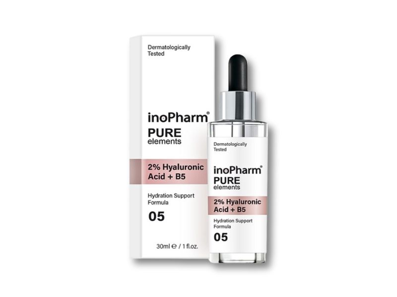 inopharm 2% hyaluronic acid + vitamin b5 serum
