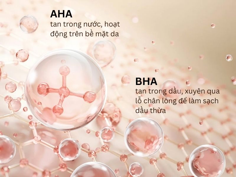 Cách thức hoạt động của AHA và BHA