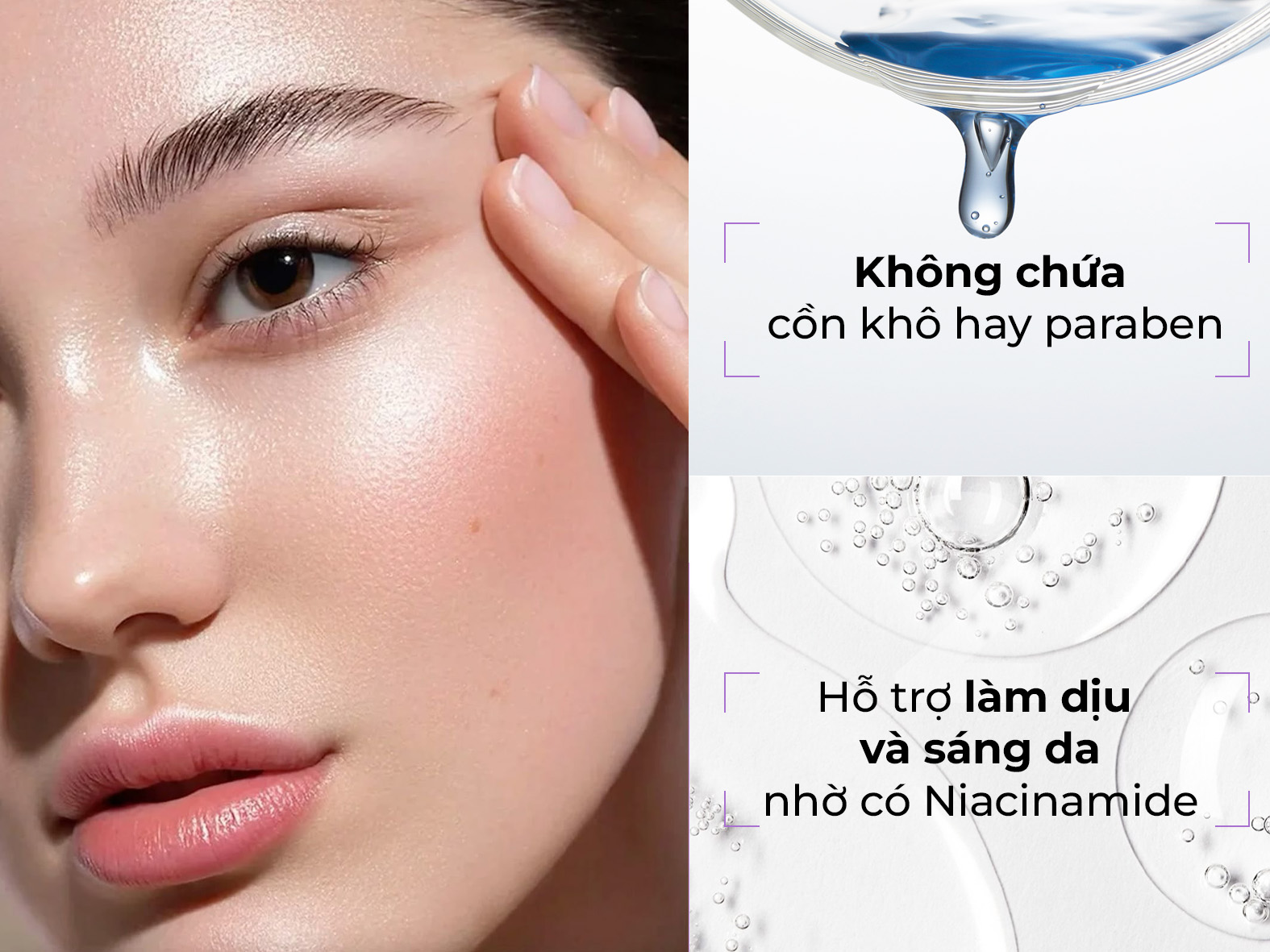 Sữa rửa mặt Inopharm an toàn với làn da